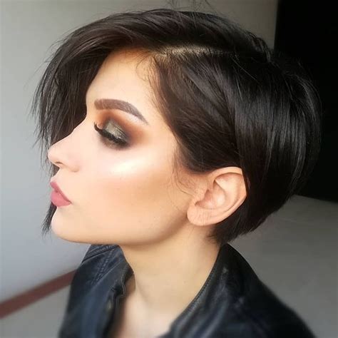 Short Brunette Hairstyles And Haircuts