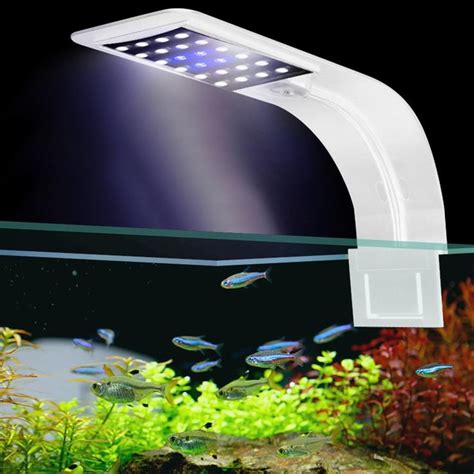Super Slim 10w Led Waterproof Aquarium Light For Fish Tank Aquatic
