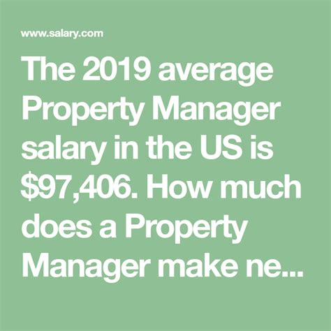 What Is A Property Manager Salary Uk Prepoty