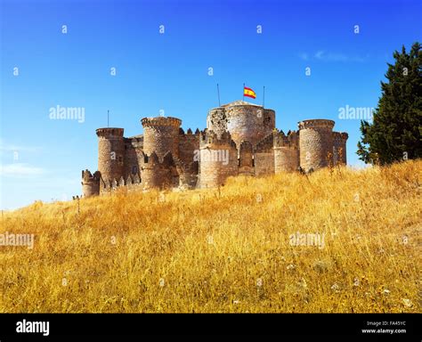 Medieval Castle In Belmonte Castile La Mancha Spain Stock Photo Alamy