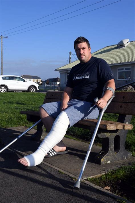 This Is The Rugby Player Whose Open Leg Break Appeared Smeared In Dogs