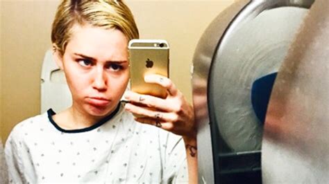 miley cyrus hospitalized what did she do to her arm