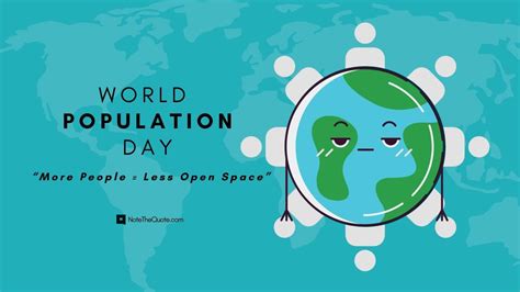 Every year on july 11th, the world celebrates world population day. World Population Day - 11th July Quotes : Messages ...