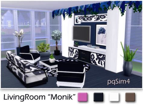 Pqsims4 Livingroom Monik • Sims 4 Downloads