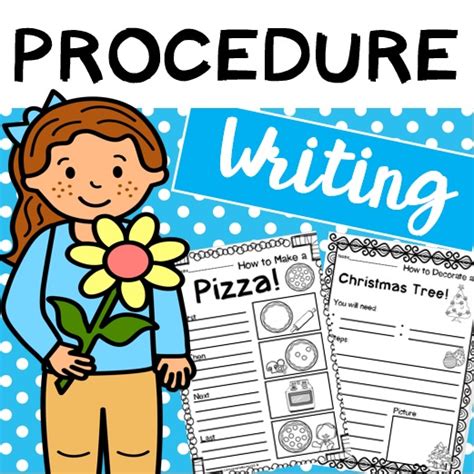 Procedure Writing Worksheets Terrific Teaching Tactics