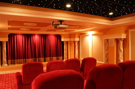 Home Theater Traditional Home Theatre Chicago By Kole Digital
