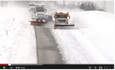 Michigan Unveils 2 Lane Snow Plow