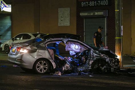 Husband Of Queens Mom And Daughter Killed In Car Crash Rushed To Scene After Wifes Phone