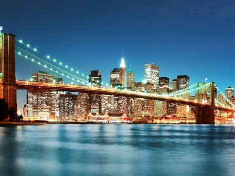 New York City Lights Wallpaper Wallpapersafari