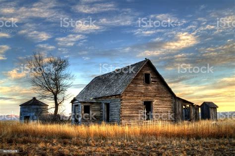 Old Idaho Farm House Stock Photo Download Image Now Istock