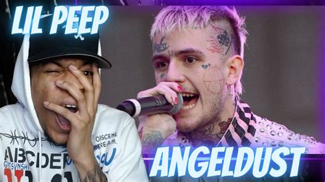 Lil Peep Angeldust Reaction First Time Hearing Youtube