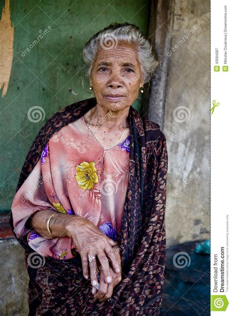Senior Indonesian Women Editorial Photography Image Of Mature