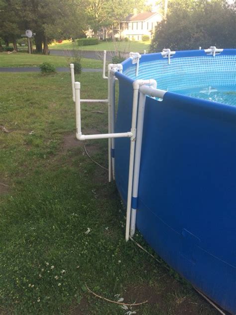 Quick tutorial on how to make your own solar pool cover holder. Above ground Pool cover holder. pvc | Pool I ️water ...