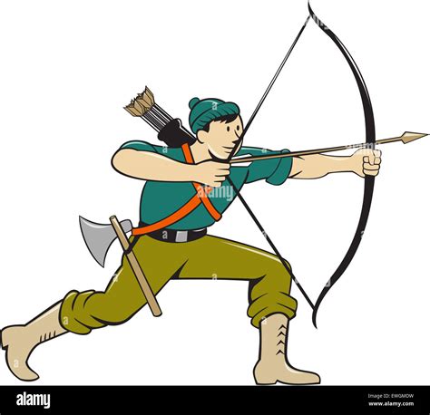 Long Bow And Arrow Hi Res Stock Photography And Images Alamy