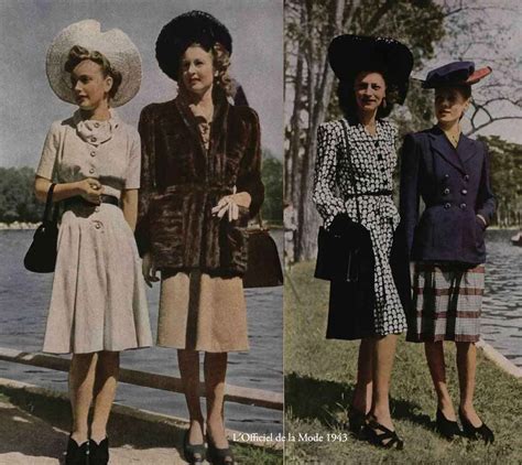 History Of 1940s Fashion 1940 To 1949 Glamour Daze Fashion 1940