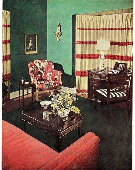 Late 1940s Living Room 1940s Home Decor 1940s Living Room Vintage