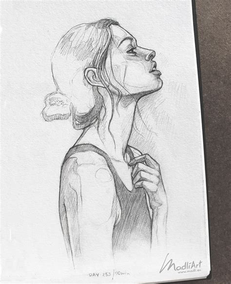 Pin On Pencil Sketches By Madliart