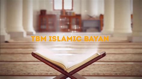 .no skills required.hundreds of templates.fast preview. TBM islamic bayan intro - YouTube