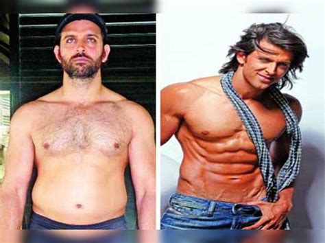 Hrithik Roshan From Fat To Fit Hindi Movie News Times Of India