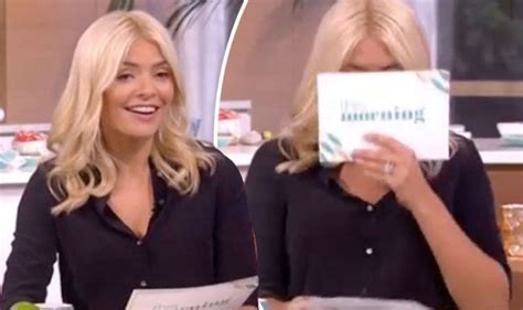 Holly Willoughby Panics As Dr Chris Steele Drops Shocking Sex News Tv And Radio Showbiz And Tv