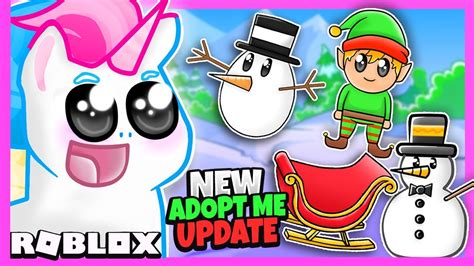 New Christmas Update In Adopt Me New Pet Egg Christmas Carriages