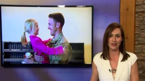 returning soldier surprises daughter video dailymotion