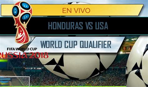 Honduras vs USA USMNT En Vivo Score: Copa Mundial Qualifier