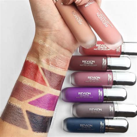 Ultra HD Matte Metallic Lipcolors NEW from Revlon • 8 shades $9.99 each at the drugstore and ...