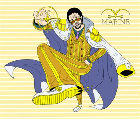 One Piece Admiral Kizaru By Shyhl3 On Deviantart