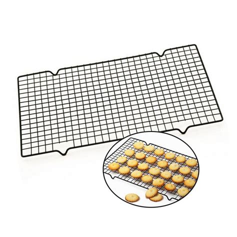 Pc Carbon Steel Non Stick Cooling Rack Cooling Grid Baking Tray For