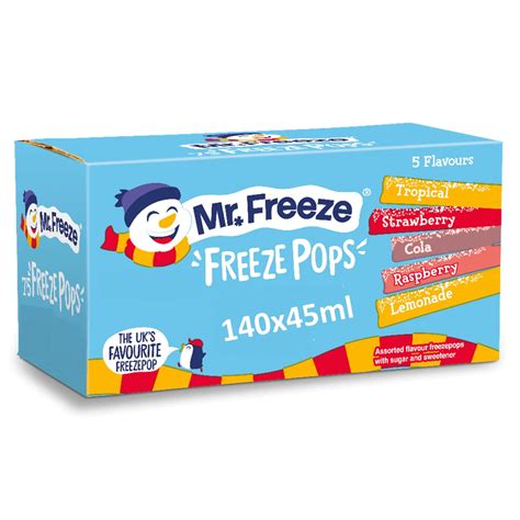 Buy Mr Freeze Super Freeze Pods 140 X 45 Ml Ice Pops Online At