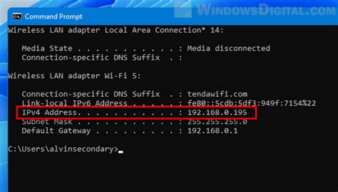 How To Check Ip Address In Windows 11