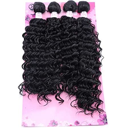 Amazon Synthetic Hair Weave Kinky Curly Hair Bundles