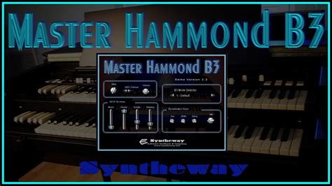 Master Hammond B3 Is A Virtual Hammond Organ Vst Plug In With A Rich