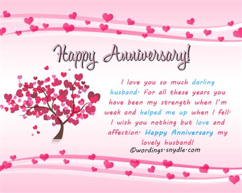 Wedding Anniversary Messages For Husband Wordings And Messages