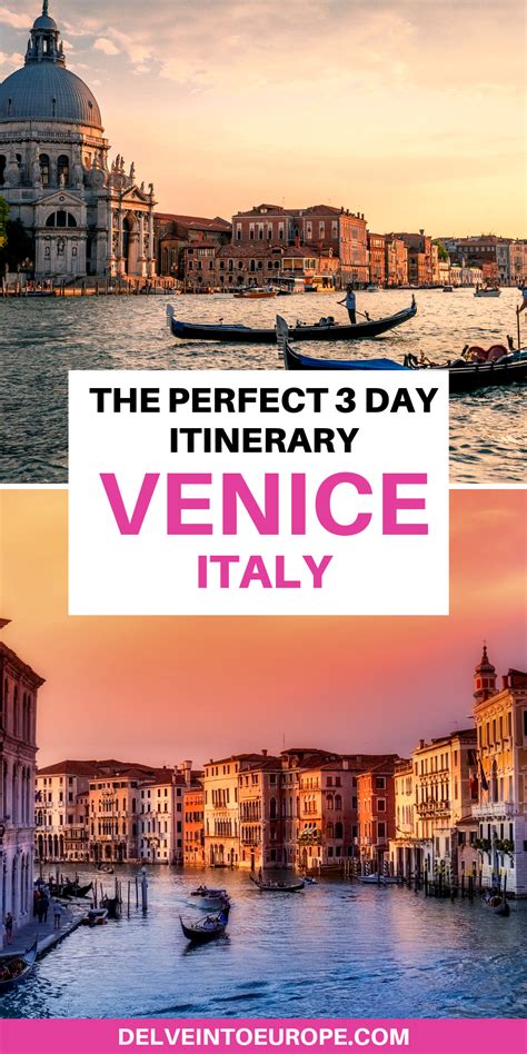 3 Day Venice Itinerary Venice Travel Italy Travel Photography Italy