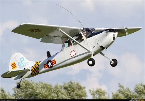 G Pdog Private Cessna L 19o 1 Bird Dog At East Kirkby Photo Id