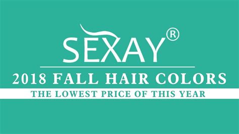 2018 Fall Hair Colors Easy To Get Fall Colors Human Hair Buy From Sexay Hair Youtube