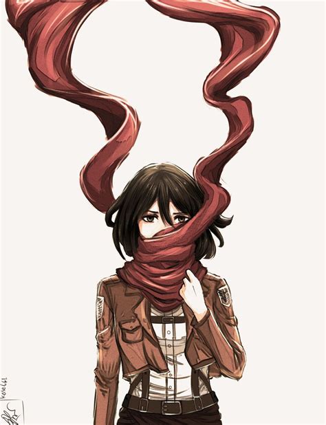 Maybe you would like to learn more about one of these? Her Precious Scarf | Attack on titan anime, Attack on ...