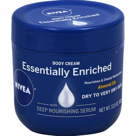 Nivea® Essentially Enriched Almond Oil Body Cream 135 Oz Jar Health