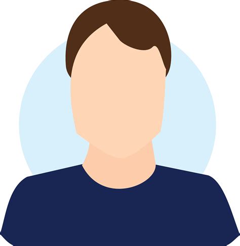 Free Clipart Of A Male Avatar