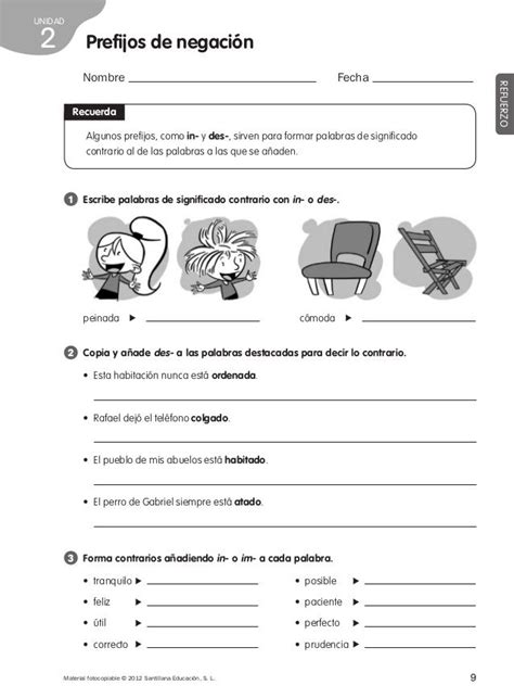 Refuerzo Y Ampliacion Lengua 4º Spanish Class Teaching Spanish