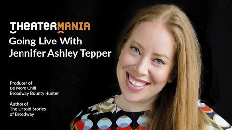 Theatermania Live With Broadway Historian Jennifer Ashley Tepper Youtube