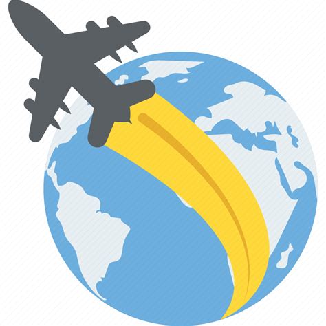 By Air Travel Foreign Travel Global Travelling International Flight