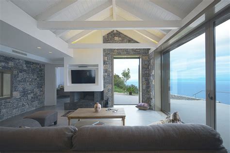 New modern luxury villa project in marbella, spain. Villa Melana, a Modern House in Greece with Great Sea Views