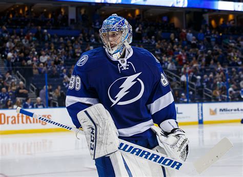 Check out our andrei vasilevskiy selection for the very best in unique or custom, handmade pieces from our memorabilia shops. I Love Goalies!: Andrei Vasilevskiy 2015-16 Mask