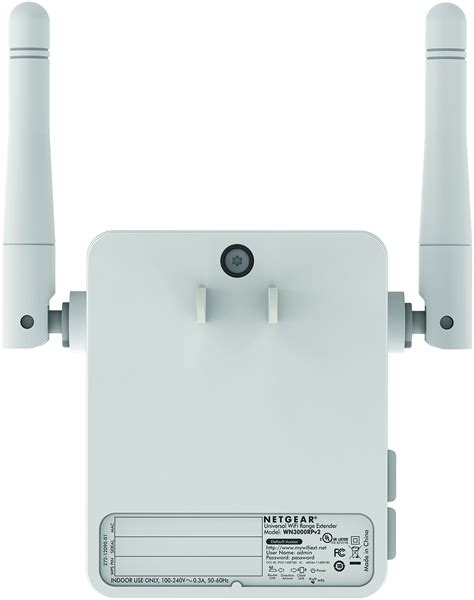 Netgear N300 Wall Plug Version Wi Fi Range Extender Wn3000rp