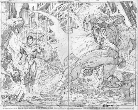 Geeked Out Supermanbatman Pencils By Jim Lee