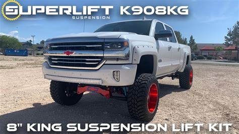 Superlift K908kg 8 King Suspension Lift Kit Installed By Liftkits4less