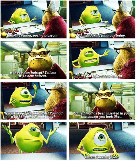 Roz's appearance is based on a slug/snail. Pin by Zoë Walcott on Disney | Disney funny, Disney ...